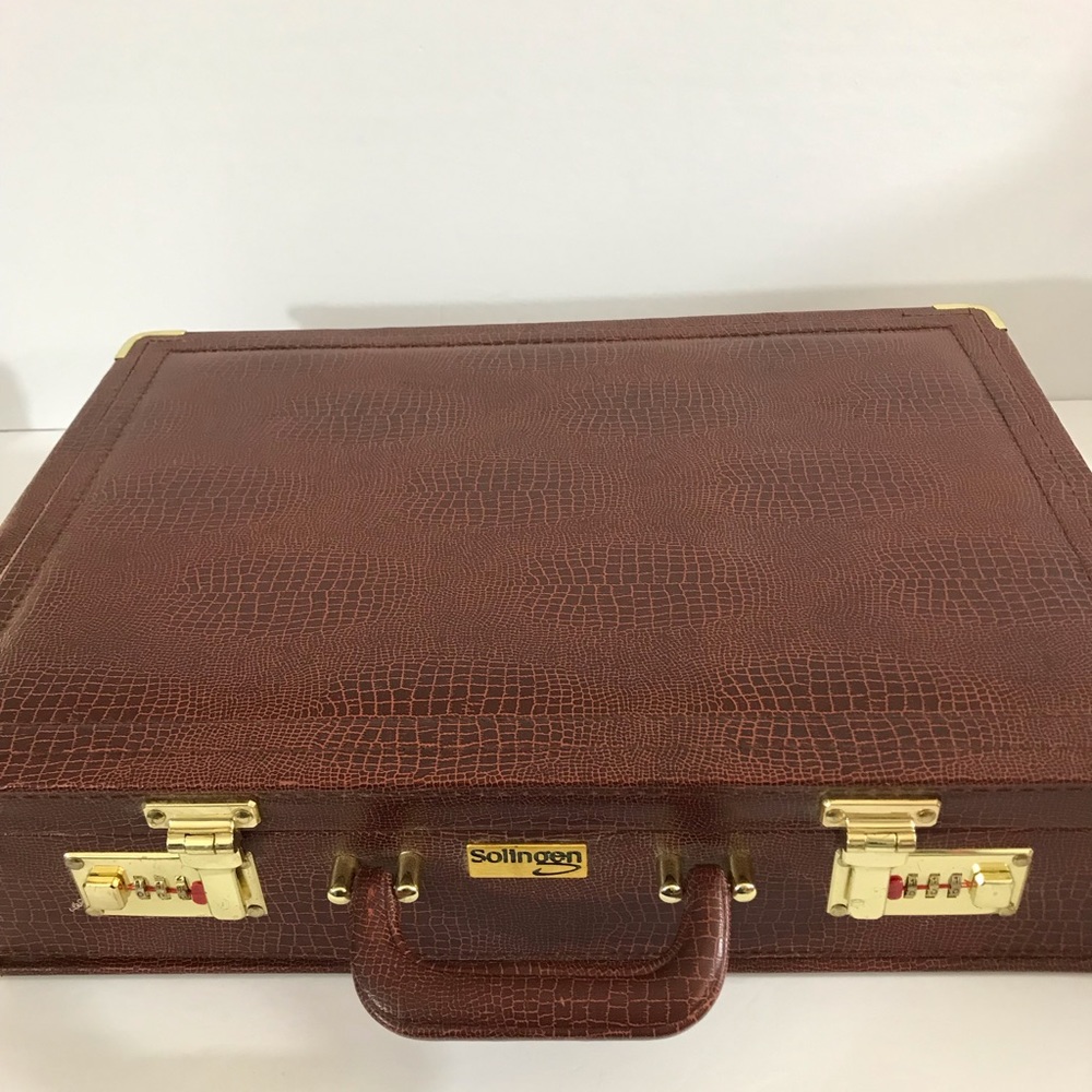 Porte documents vintage neuf SOLIGEN